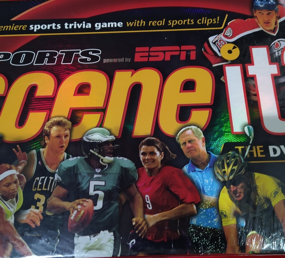 New Scene It ESPN Sports DVD Game